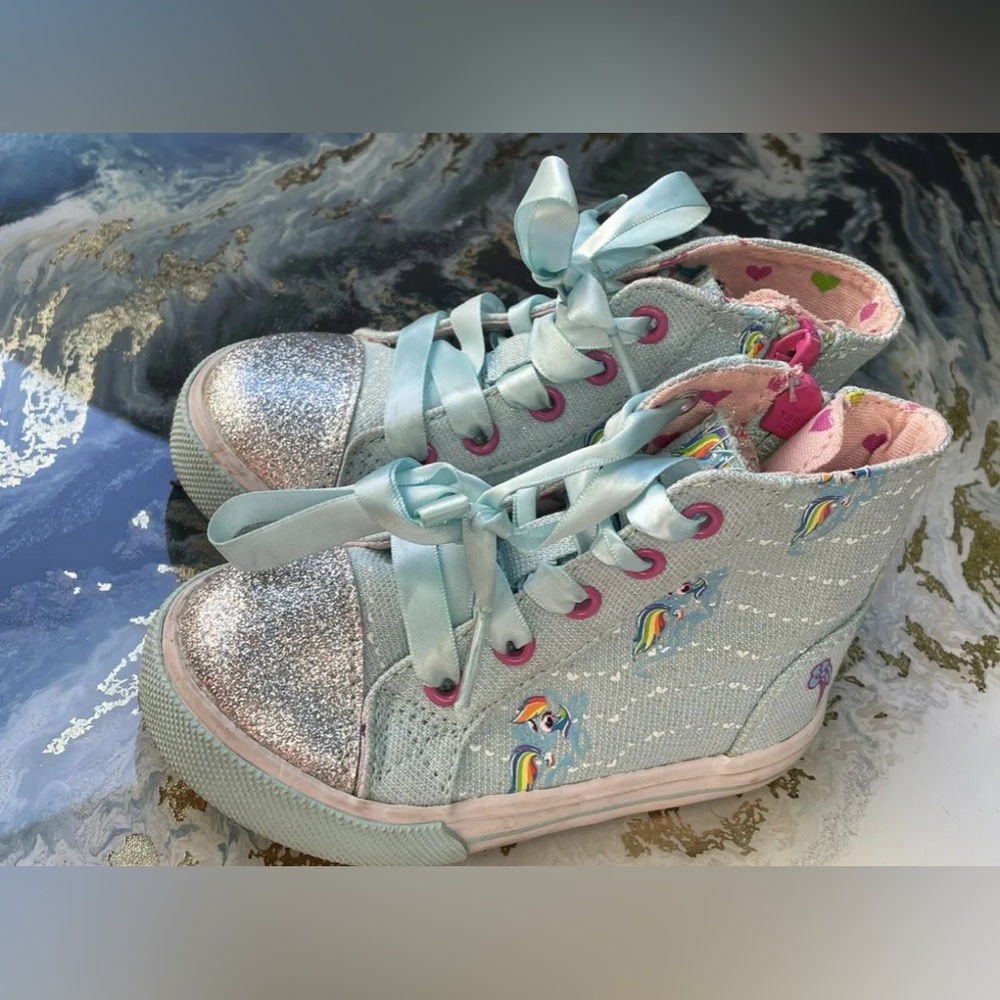 Shoe Palace Rainbow Dash toddler girls high top sneakers Shoes Deals Sales Trend